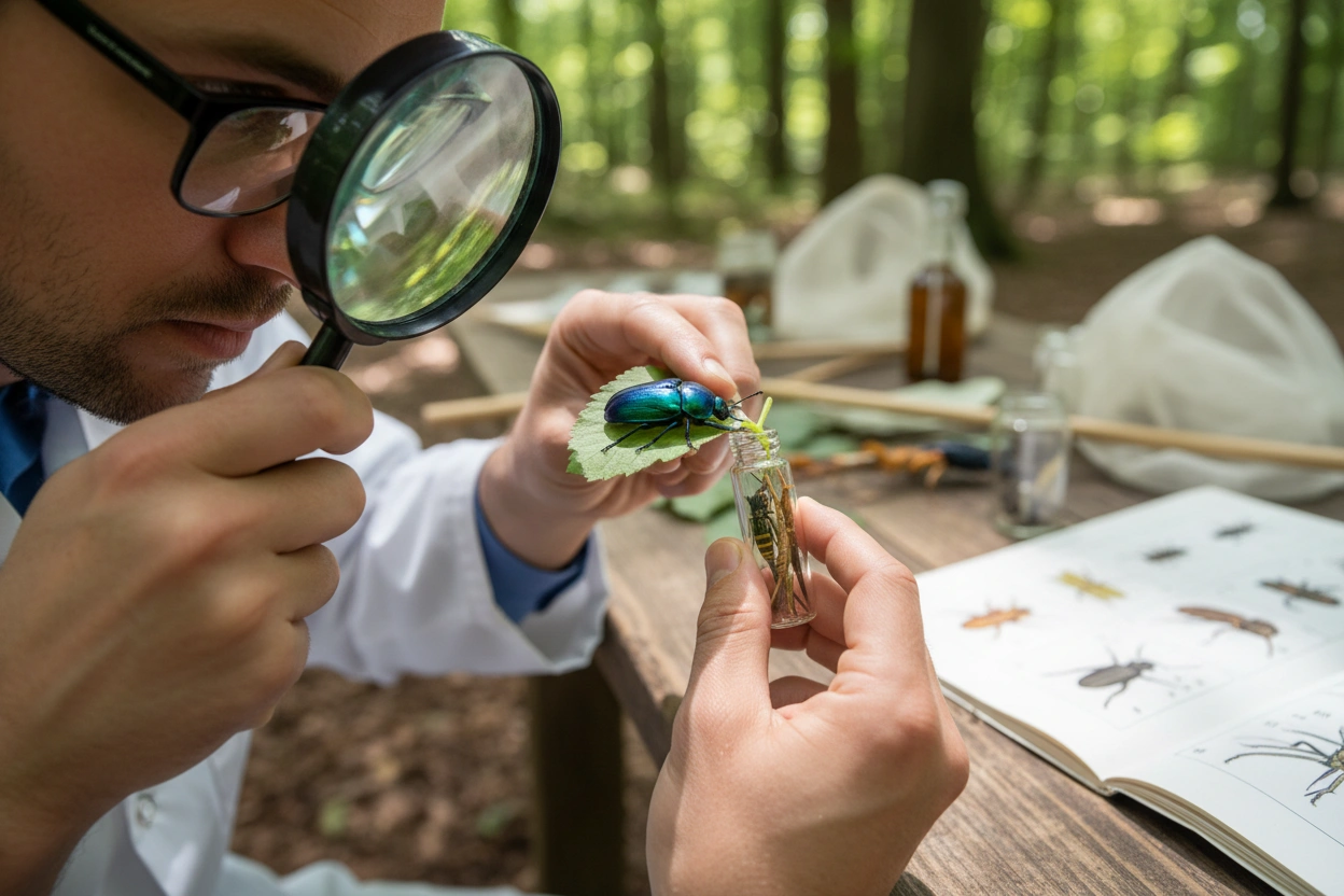 Professional image illustrating Insect Species Identification: The Basics