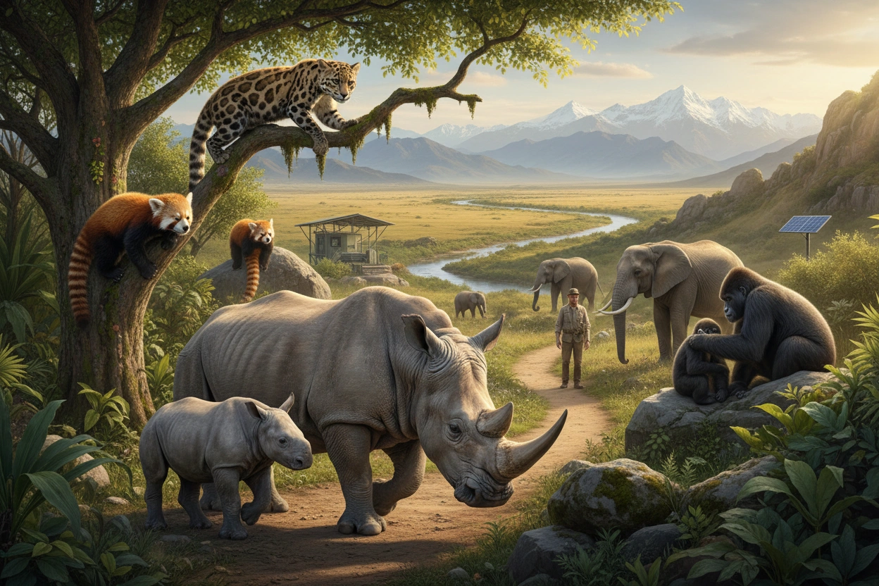 Top Conservation Efforts for Endangered Animals Today