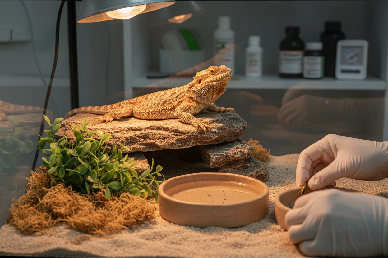 Professional image illustrating Essential Care Tips for Reptiles