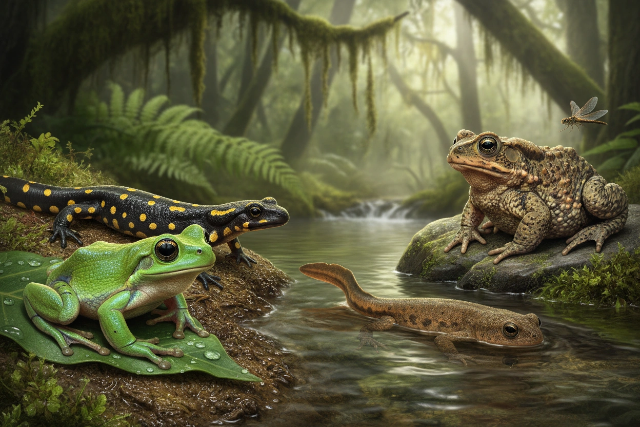 Professional image illustrating Understanding Amphibians