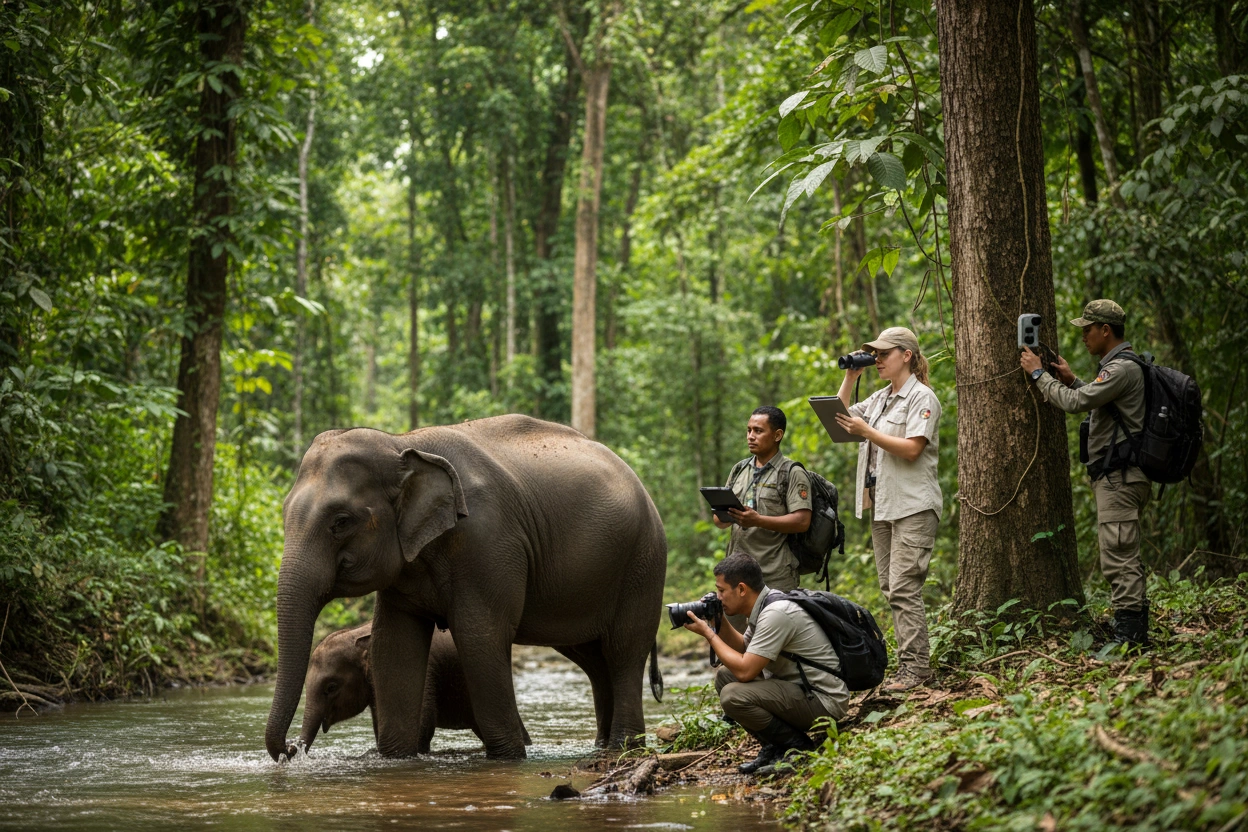 Professional image illustrating Actionable Insights for Supporting Conservation Efforts