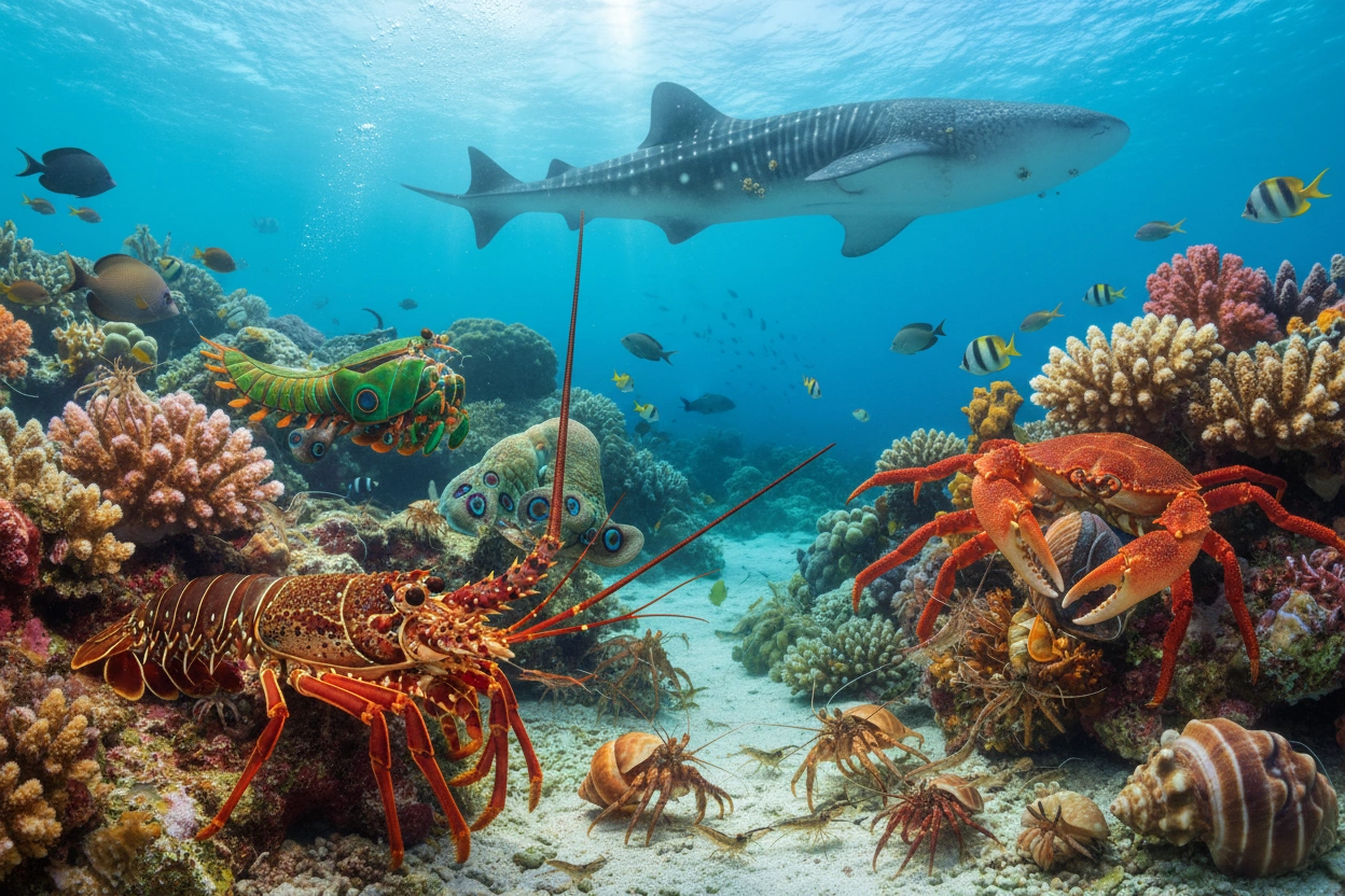 Professional image illustrating The Importance of Crustaceans