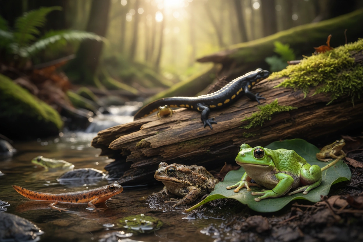 Identifying Common Amphibian Species: A Beginner’s Guide