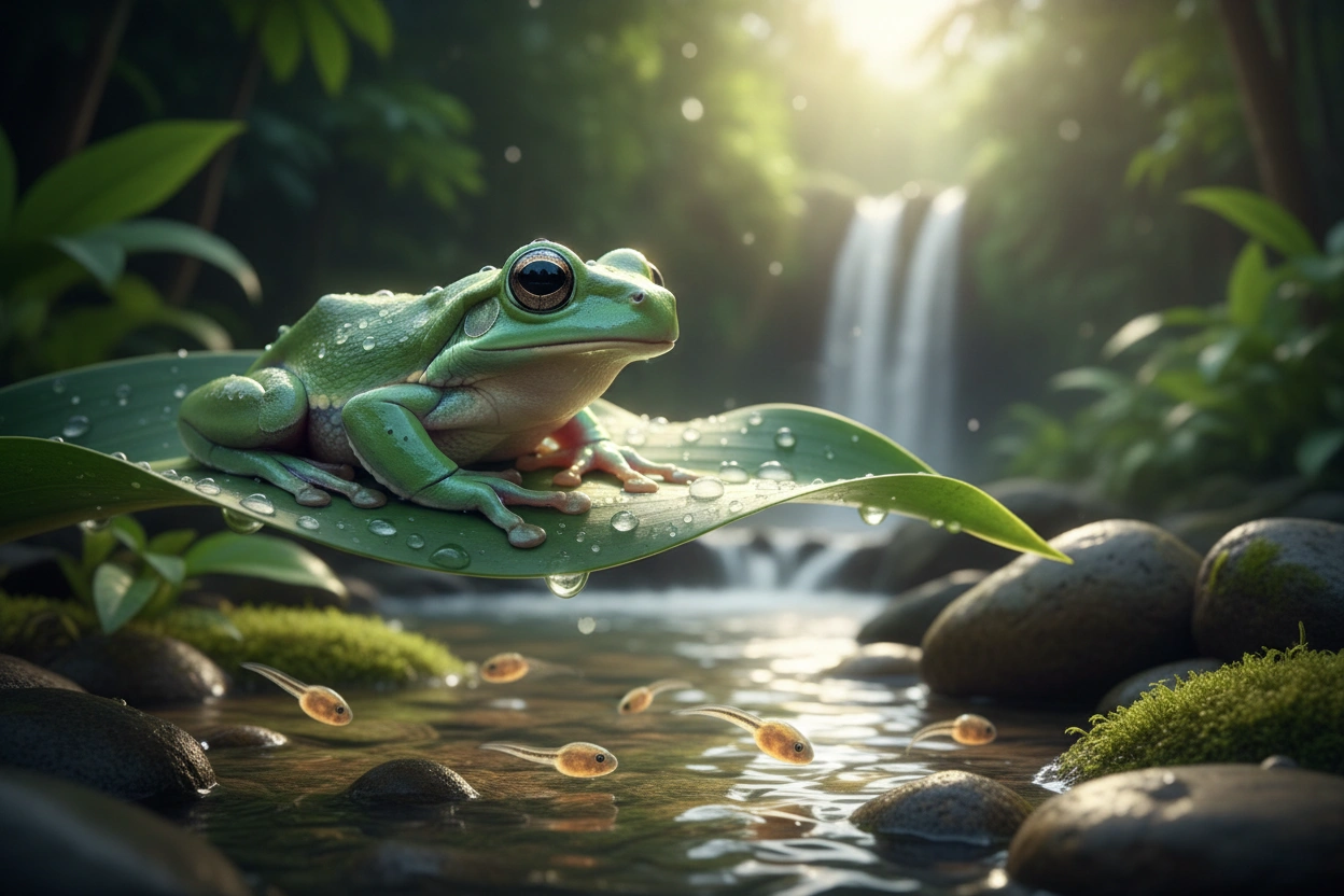 Professional image illustrating Understanding Amphibians