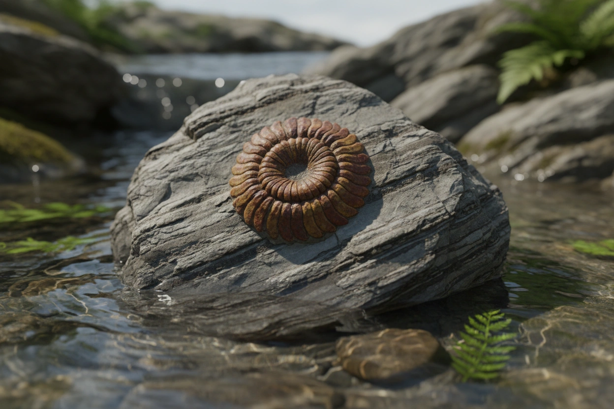 Professional image illustrating 3. Trilobite