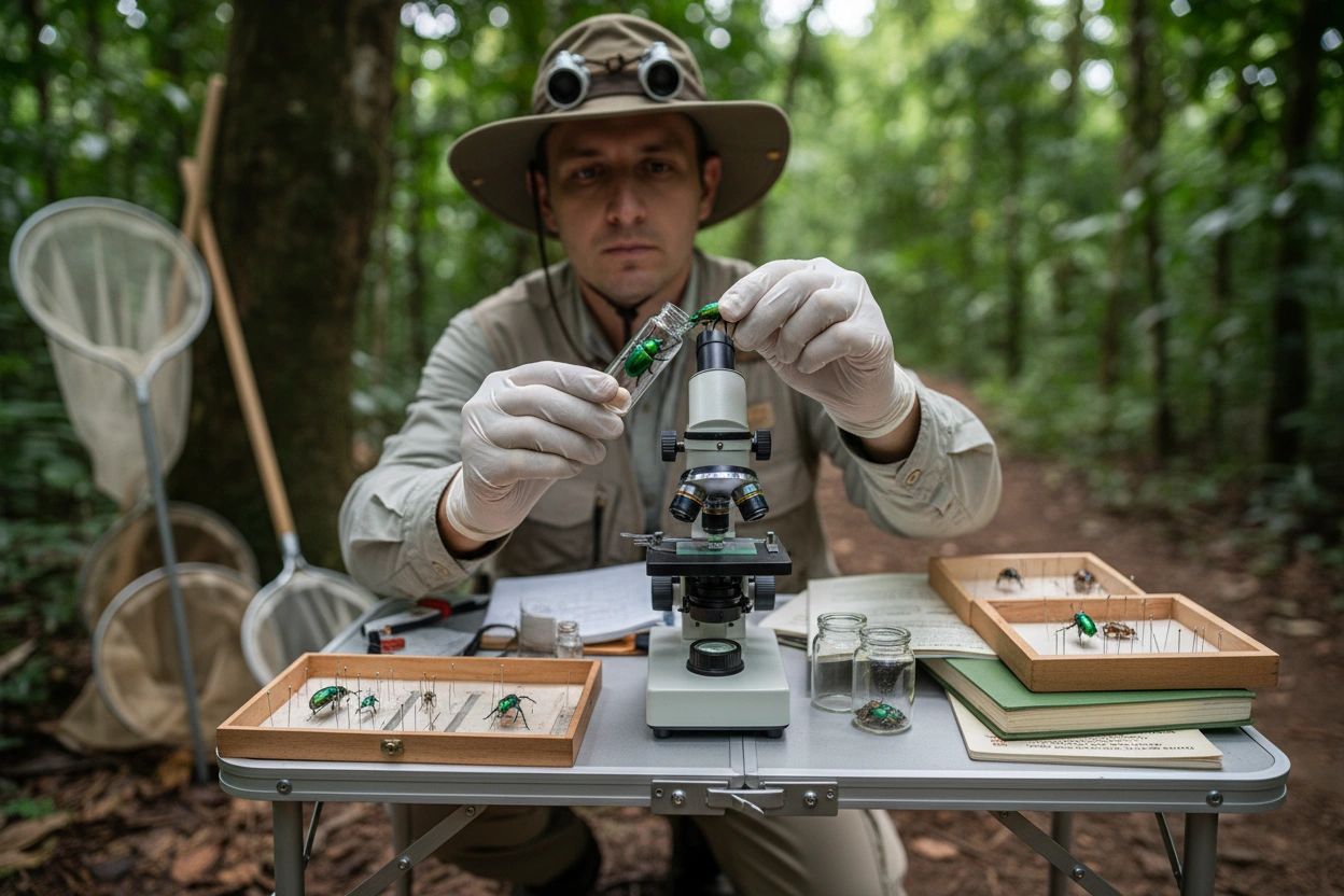 Professional image illustrating The Importance of Insect Species Identification