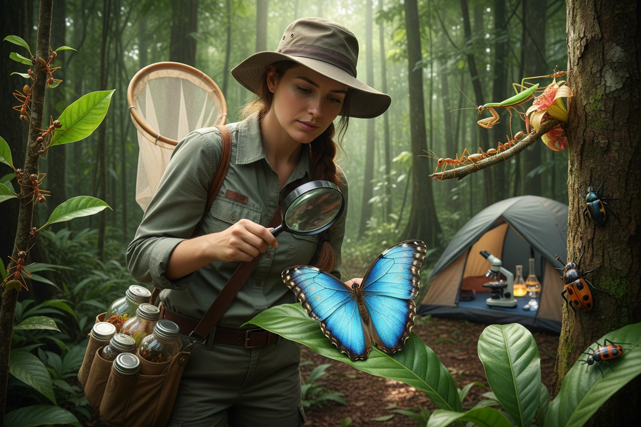 Professional image illustrating The Importance of Studying Insects