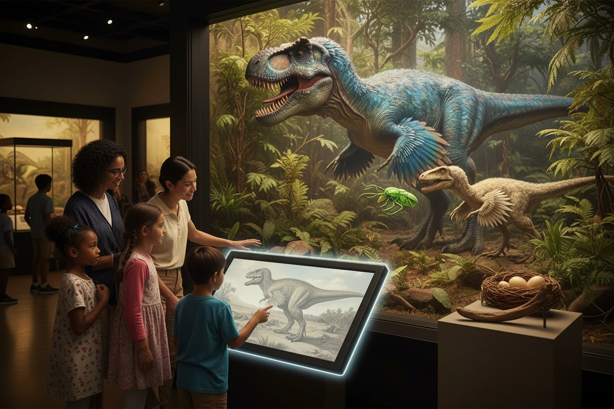 Professional image illustrating Common Misconceptions about Prehistoric Animals