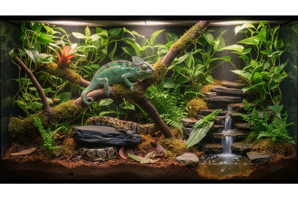 Creating Natural Reptile Habitats: Essential Tips