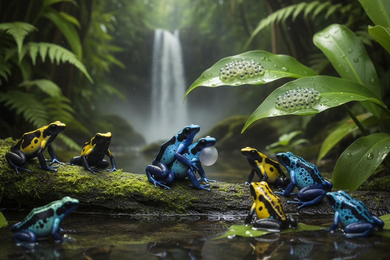 Fascinating Amphibian Mating Rituals Uncovered