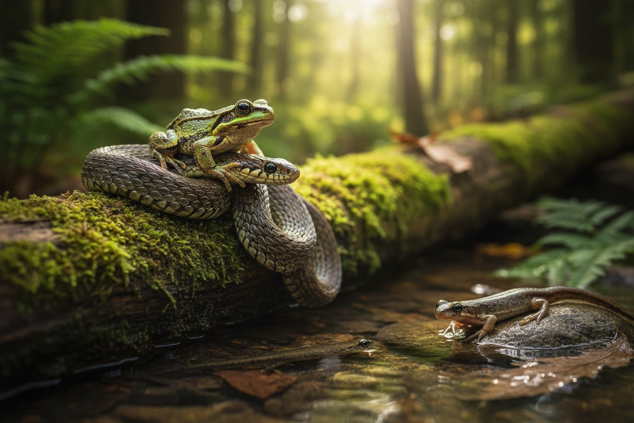 Professional image illustrating Common Misconceptions About Amphibians
