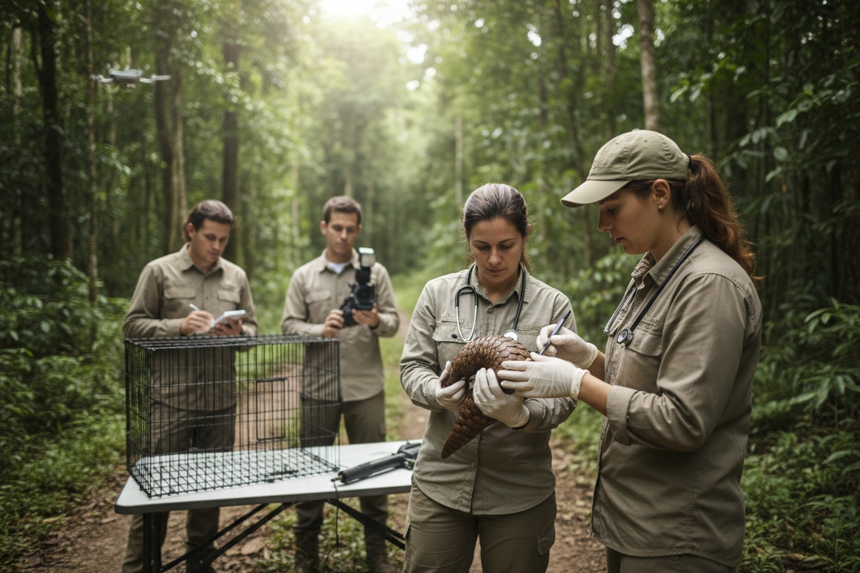 Professional image illustrating Conservation Efforts: Protecting Endangered Animals