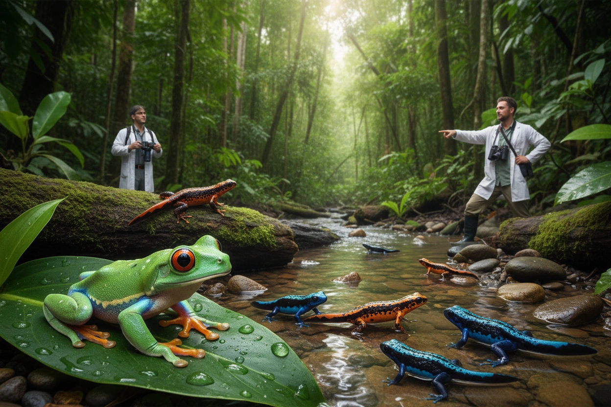 Professional image illustrating Top 10 Amphibian Conservation Efforts to Support
