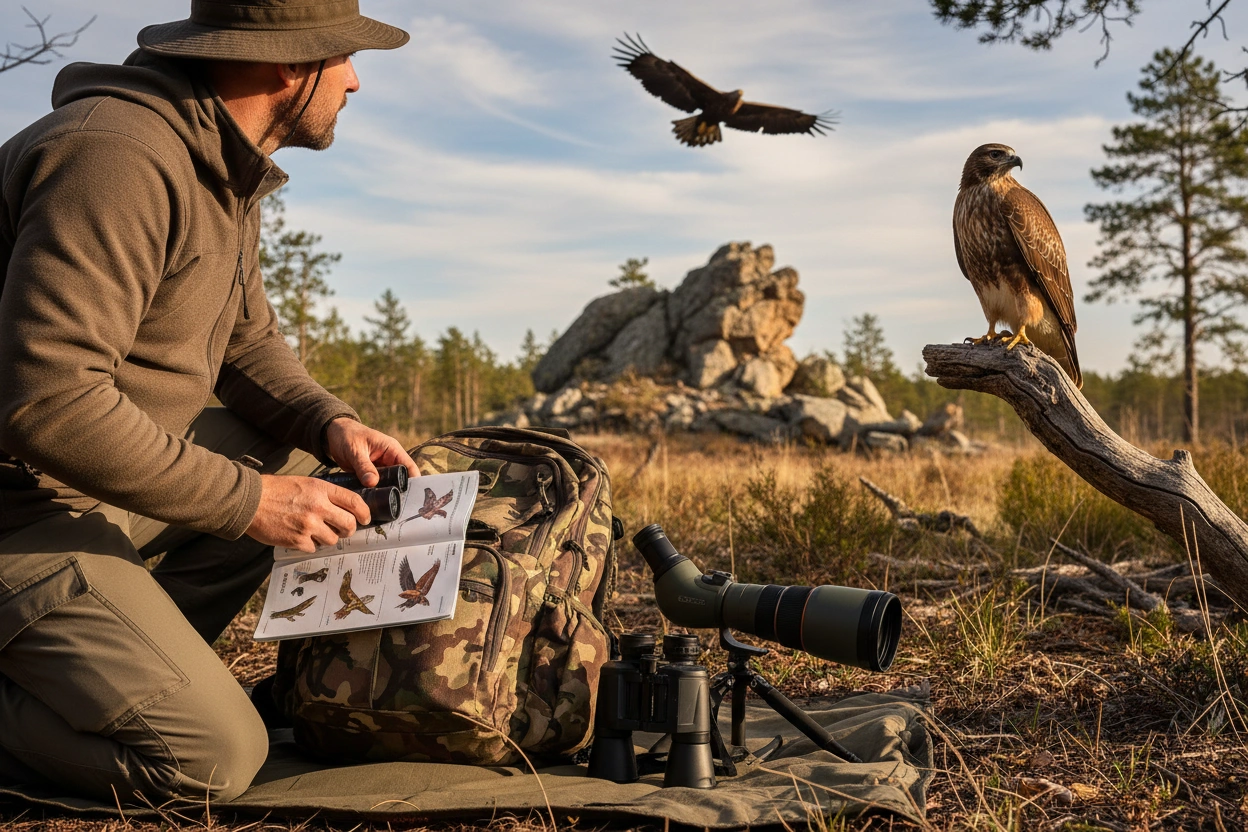Professional image illustrating Preparing for Your Birdwatching Adventure