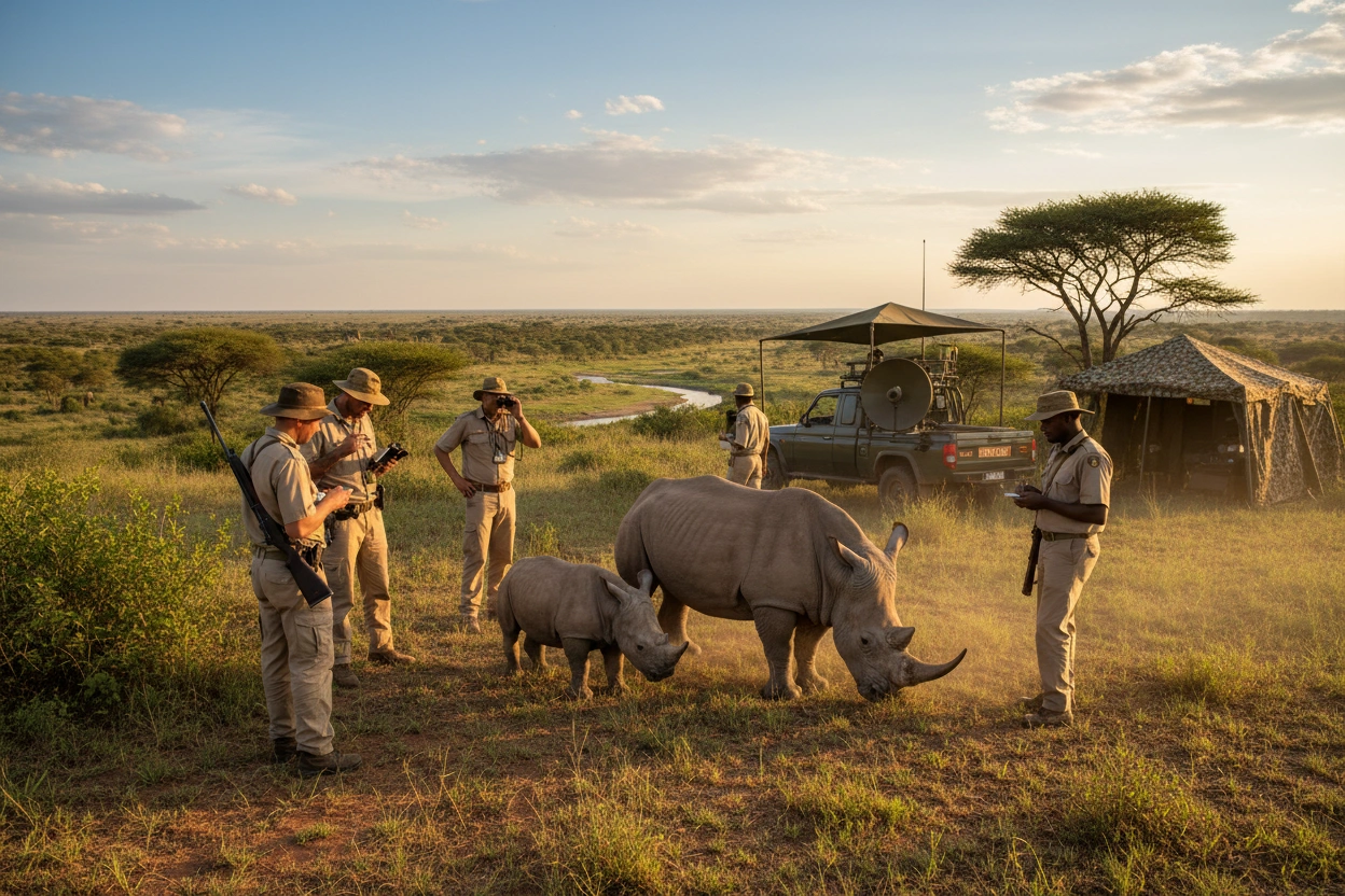Professional image illustrating Key Conservation Efforts to Protect Endangered Animals