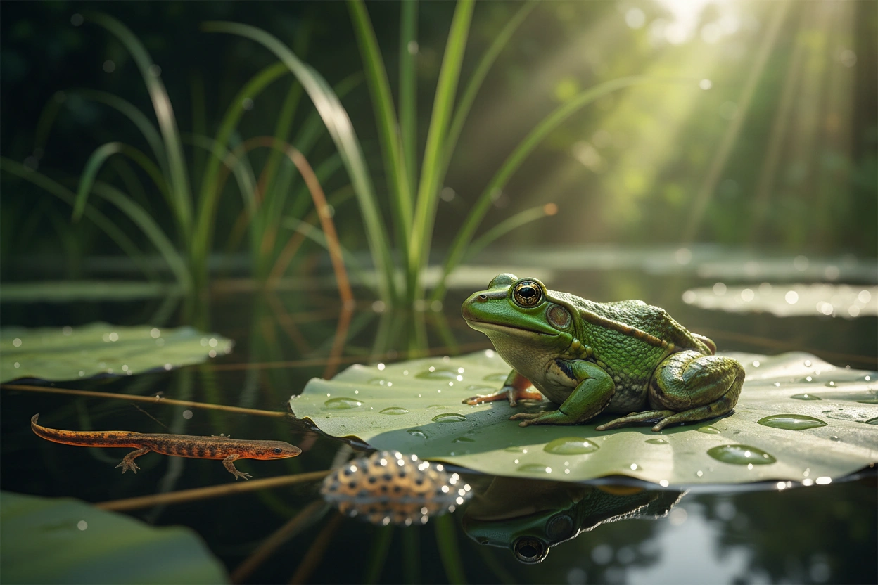 Professional image illustrating Understanding Amphibians