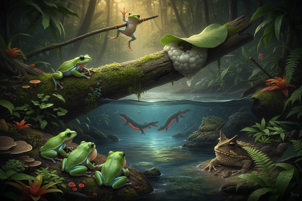 10 Fascinating Amphibian Behaviors Uncovered