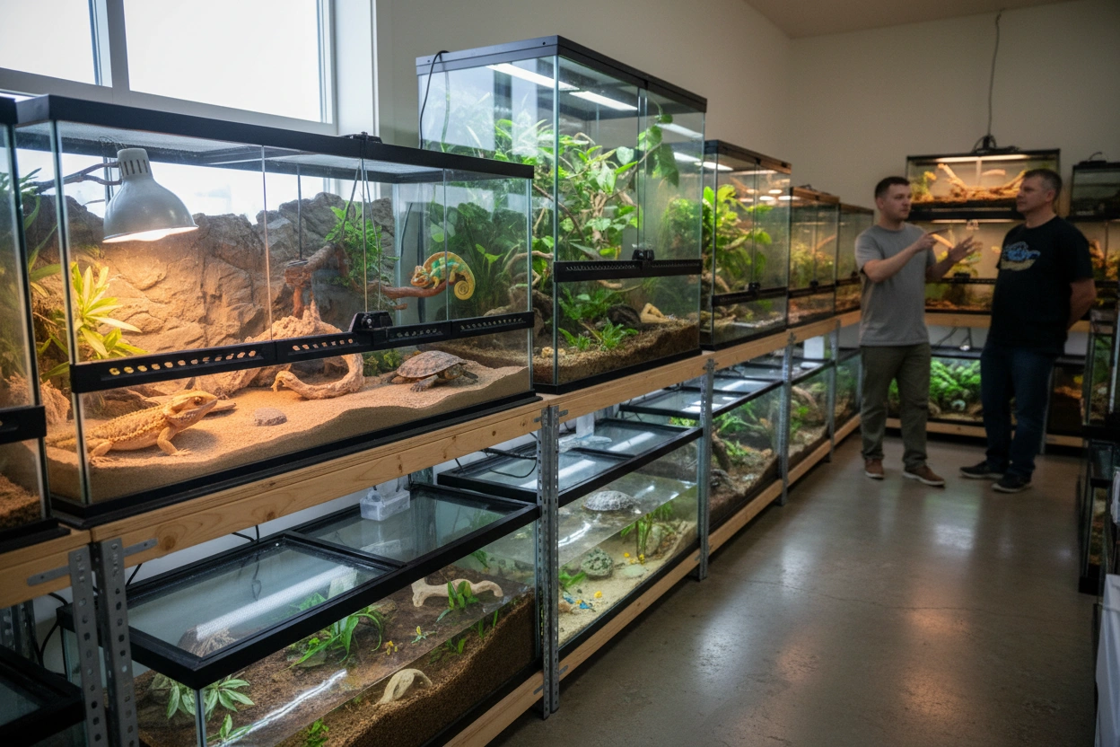 Professional image illustrating Factors to Consider When Choosing a Reptile