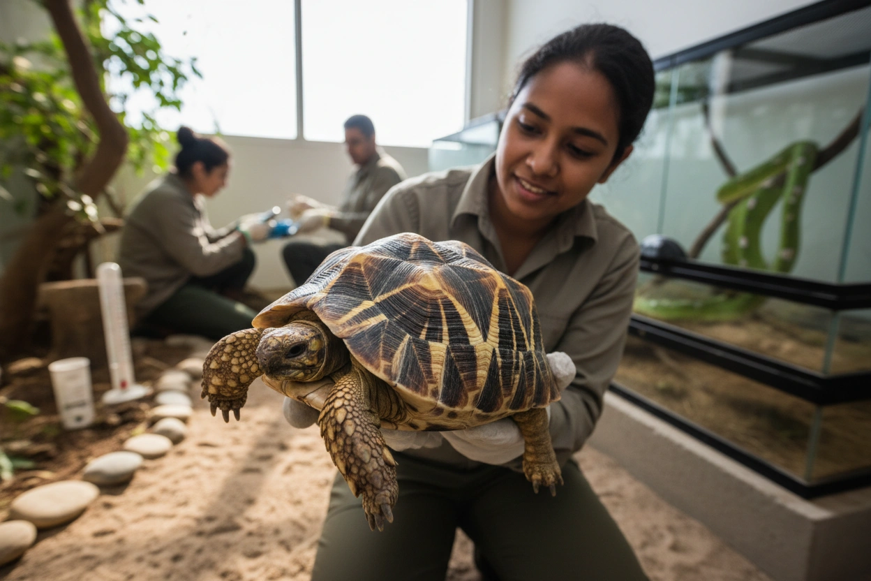 Professional image illustrating Top 10 Endangered Reptile Species and Their Conservation