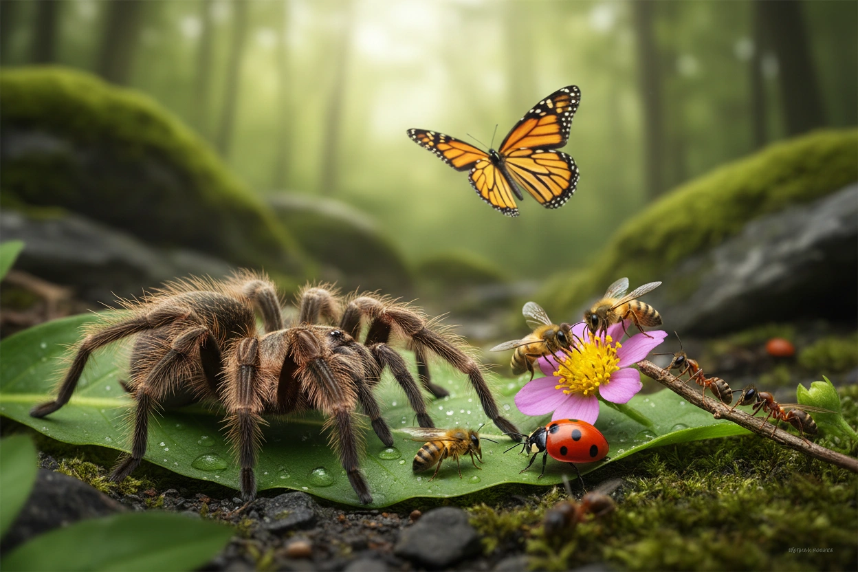Professional image illustrating Misconceptions About Insects