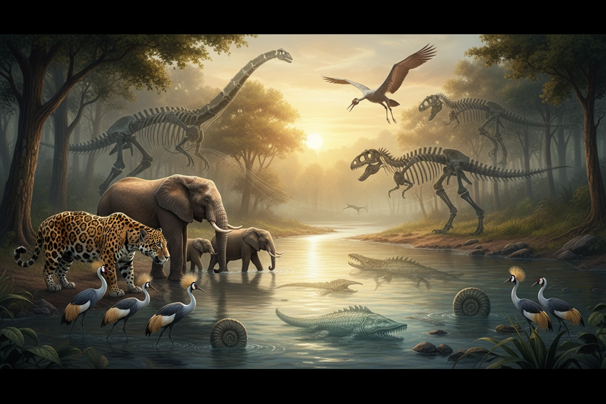 Impact of Prehistoric Animals on Modern Wildlife Evolution