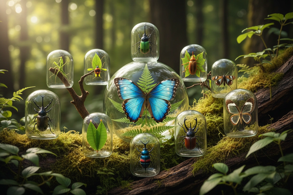 Professional image illustrating Top 10 Most Fascinating Insect Species