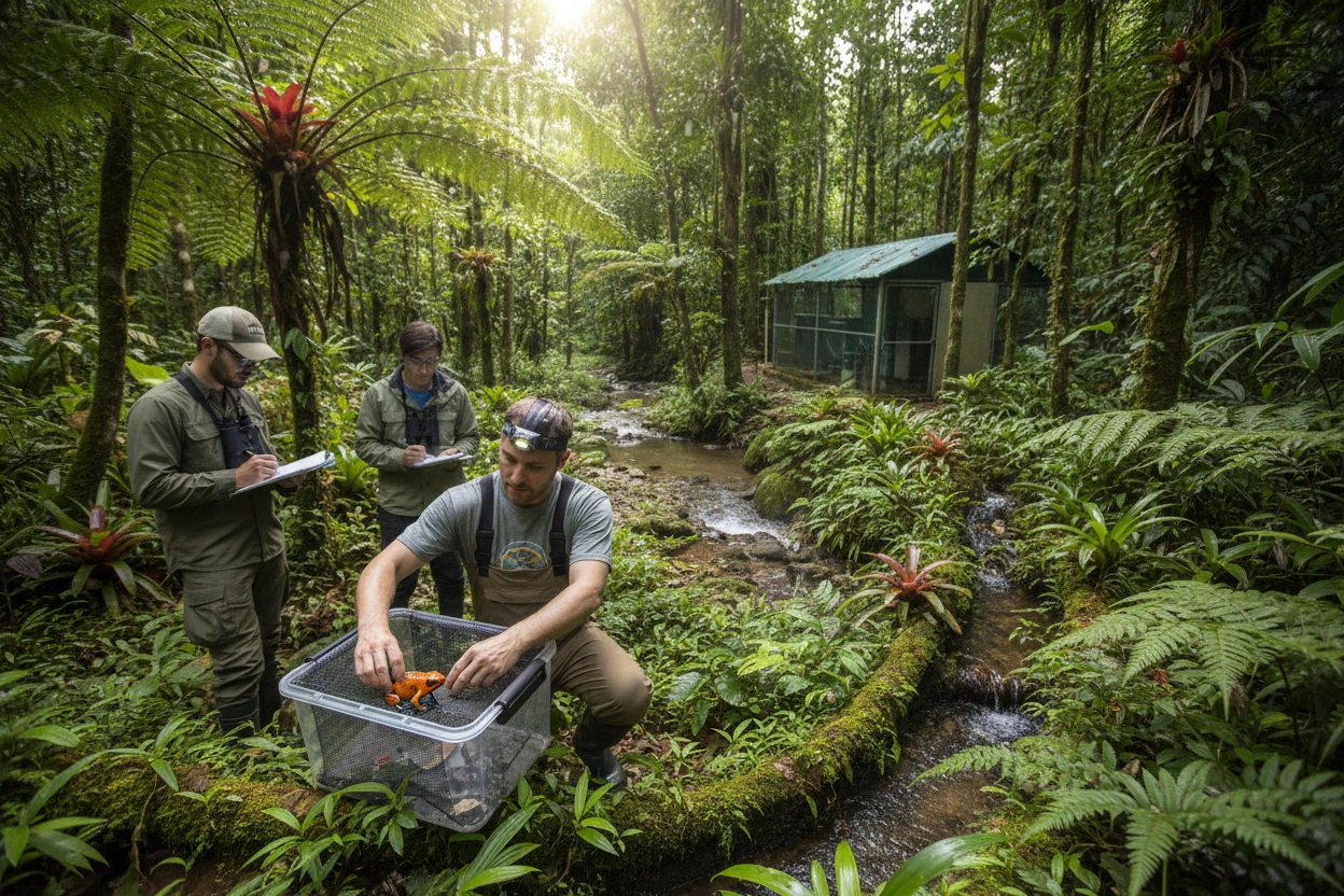 Professional image illustrating Top 10 Amphibian Conservation Efforts to Support