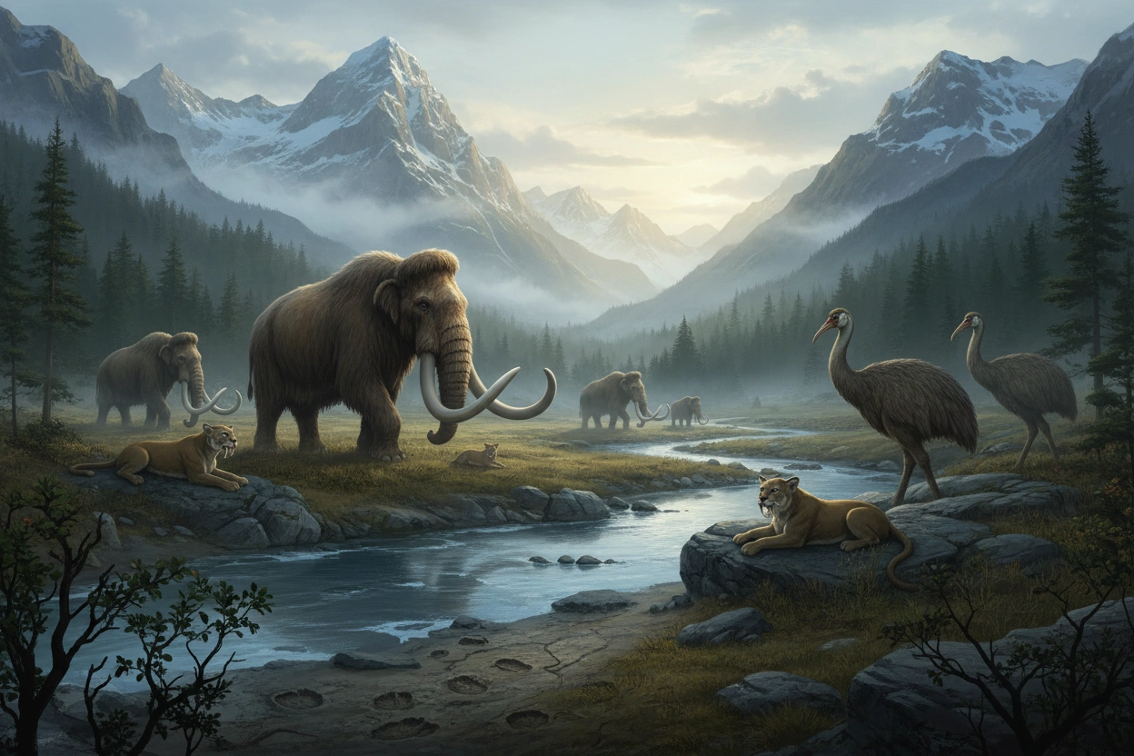 Professional image illustrating Top 10 Most Fascinating Extinct Animals You Should Know About