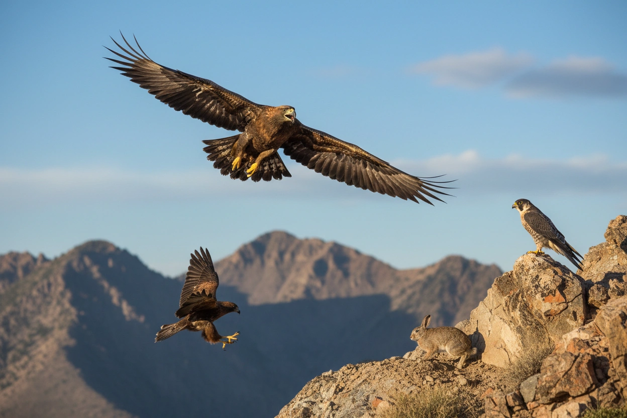 Professional image illustrating Understanding the Behavior of Raptors