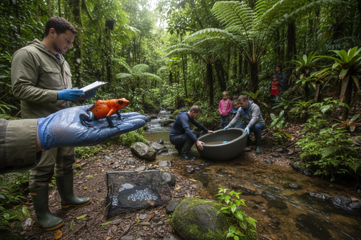 Professional image illustrating Top 10 Amphibian Conservation Efforts to Support