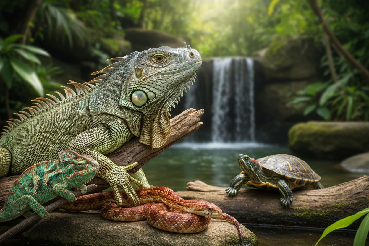 Professional image illustrating Understanding Common Reptiles