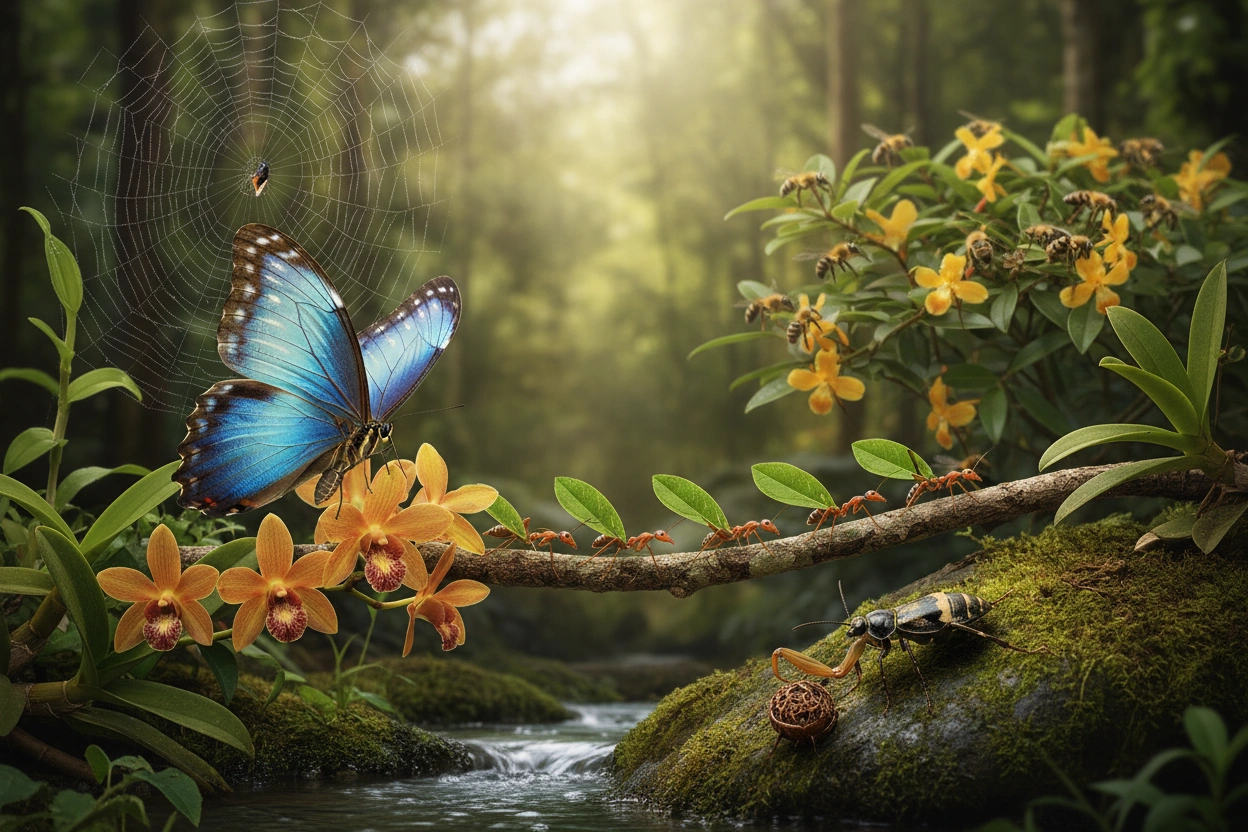 Insect Behavior Patterns and Biodiversity Insights