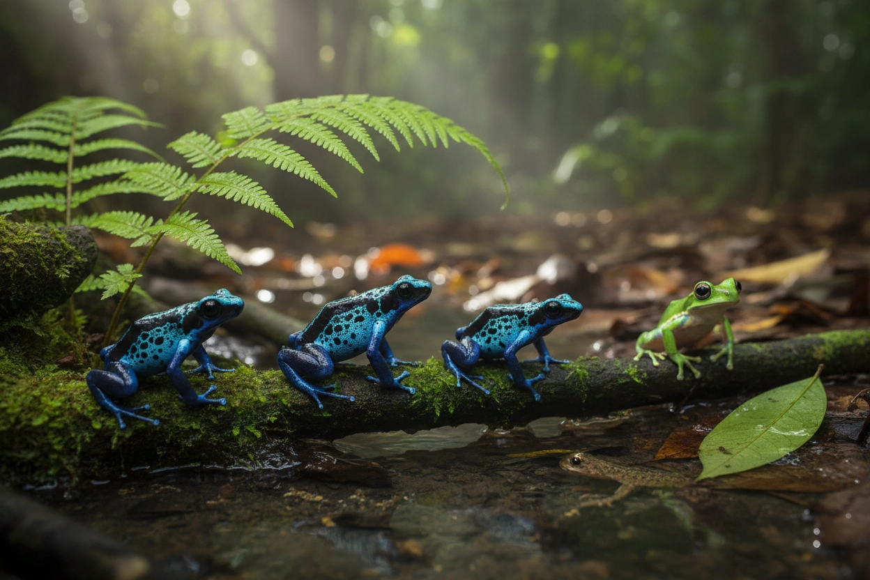 Professional image illustrating Common Misconceptions About Amphibians and Climate Change