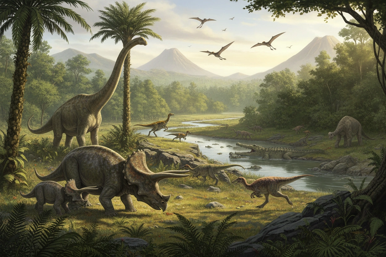 Professional image illustrating The Role of Prehistoric Animals in Ancient Ecosystems
