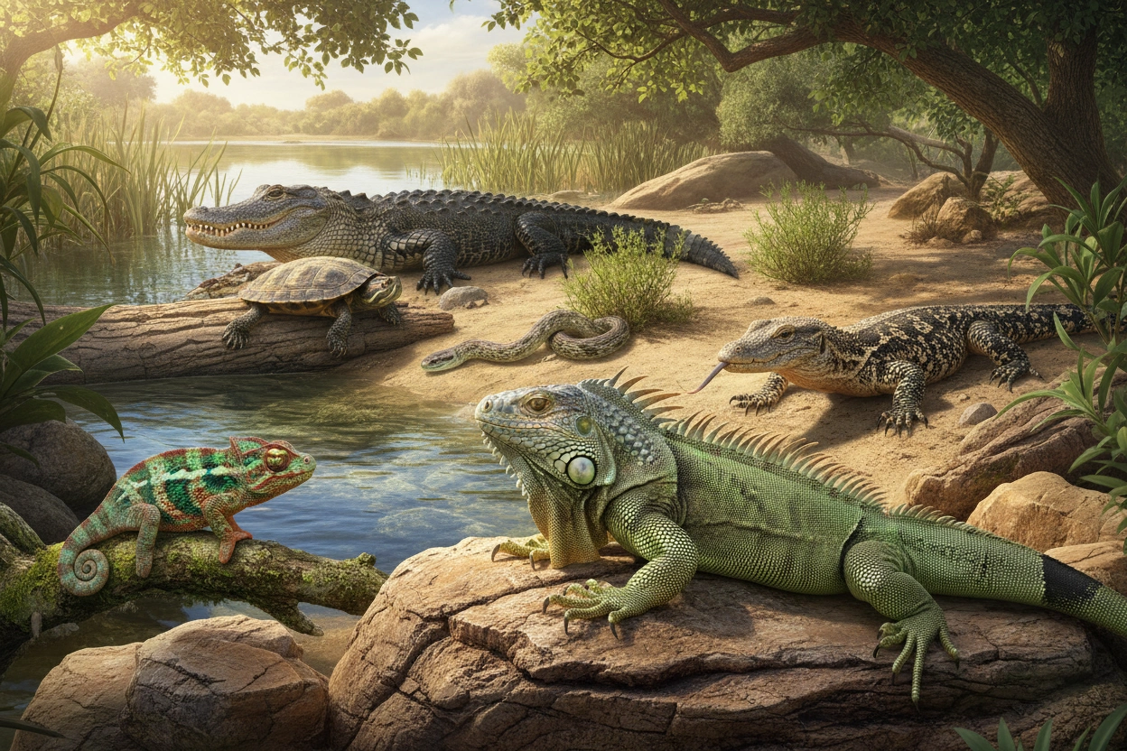 Professional image illustrating Understanding Common Reptiles