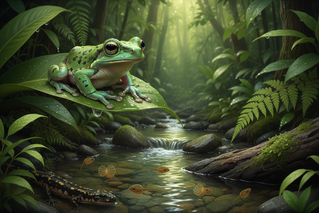 Professional image illustrating Understanding Amphibians and Their Importance