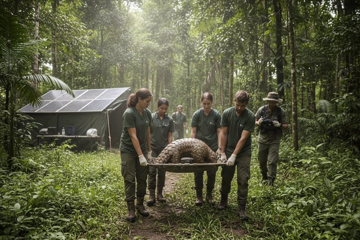 Professional image illustrating Key Conservation Efforts Impacting Endangered Animals