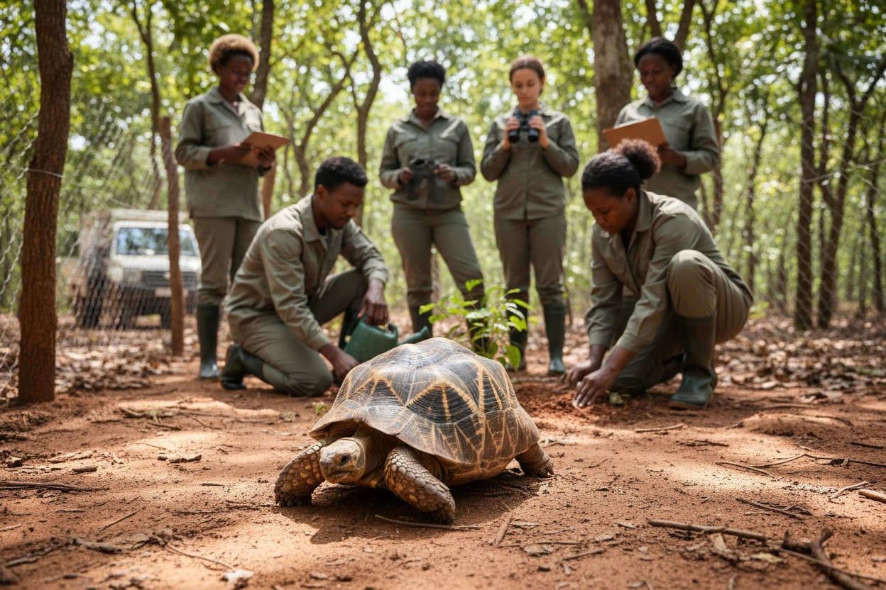 Professional image illustrating Top 10 Endangered Reptile Species and Their Conservation