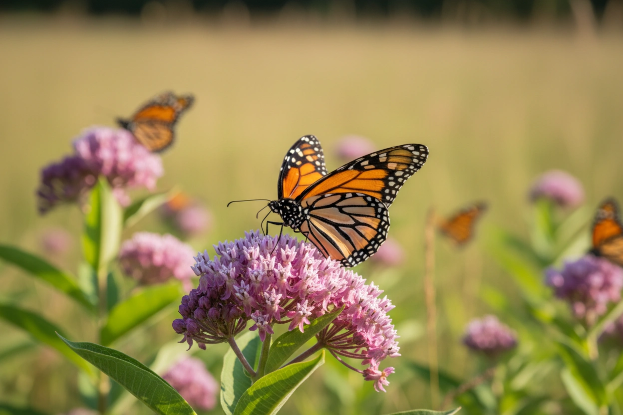 Professional image illustrating 2. The Monarch Butterfly
