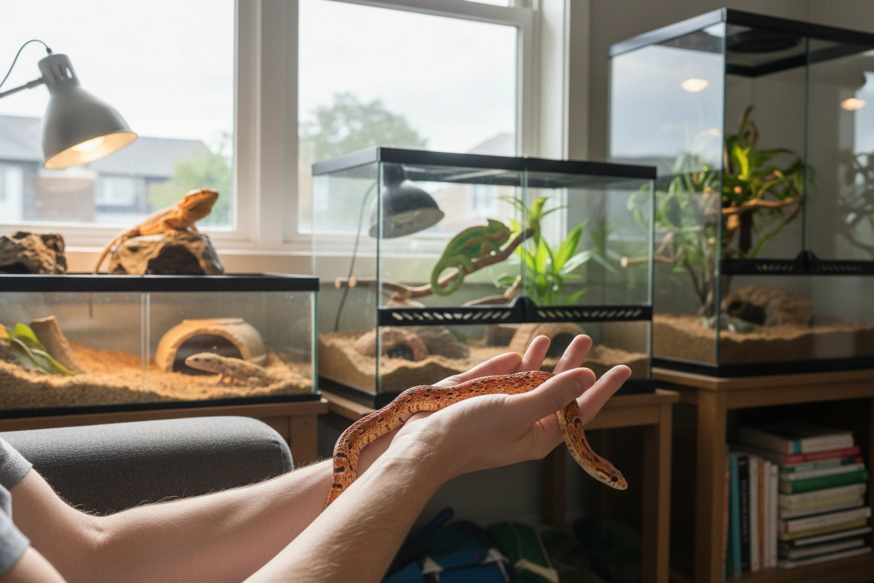 Professional image illustrating Understanding Reptiles as Pets