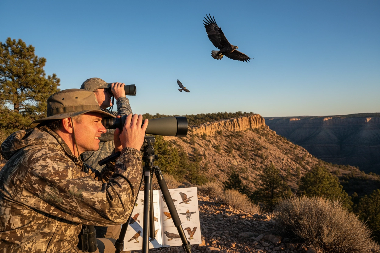 Professional image illustrating Tips for Identifying Birds of Prey