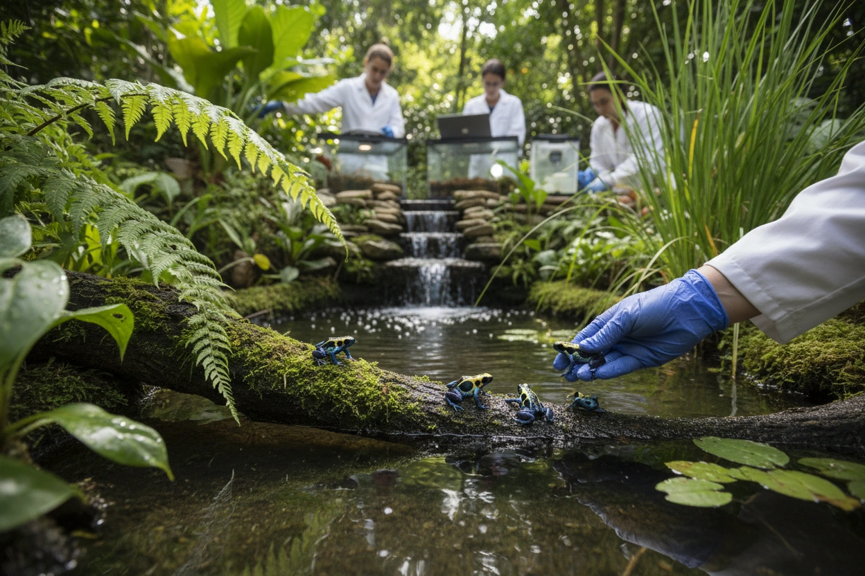 Professional image illustrating Top 10 Amphibian Conservation Efforts to Support