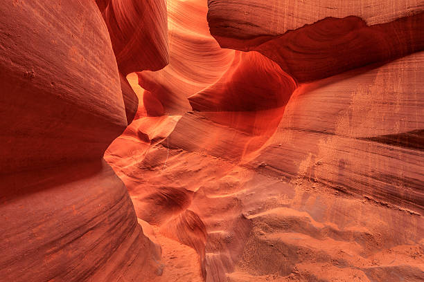 Orange rock