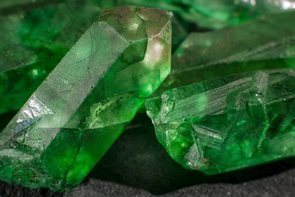 Green rock
