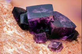 Purple mineral