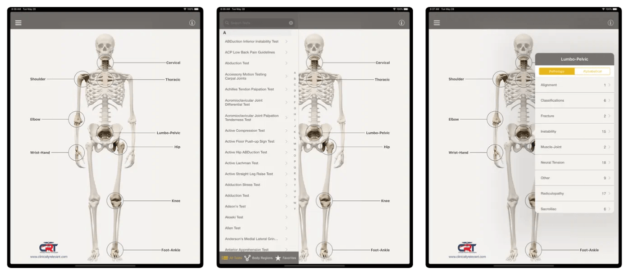 CORE - Clinical Orthopedic Exam