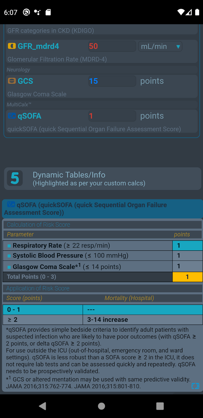 Medical Calculator: MDCalc