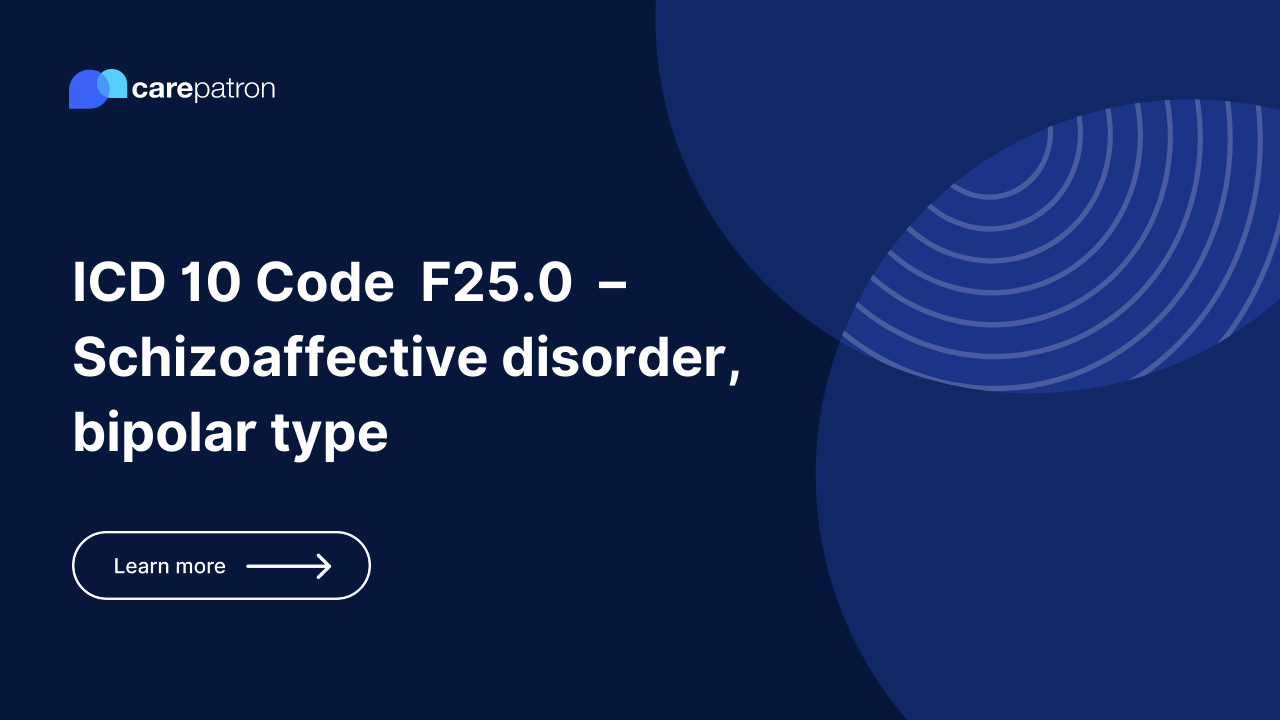 F25.0 – Schizoaffective Disorder, Bipolar Type