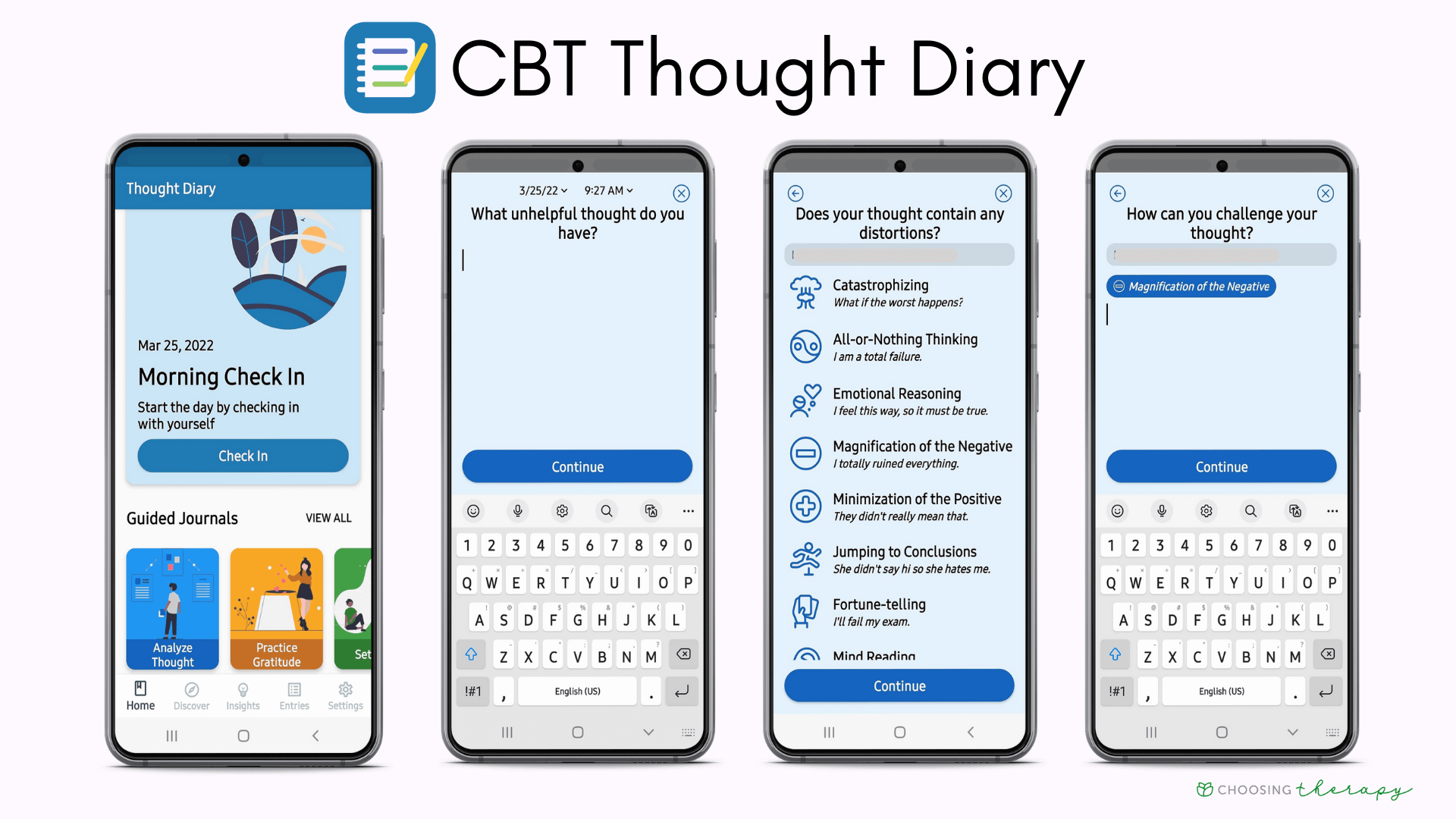 CBT Thought Diary