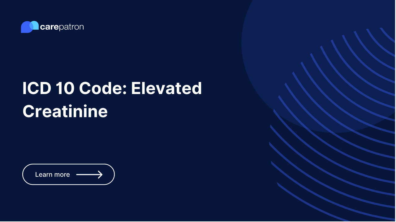 Elevated Creatinine ICD-10-CM Codes